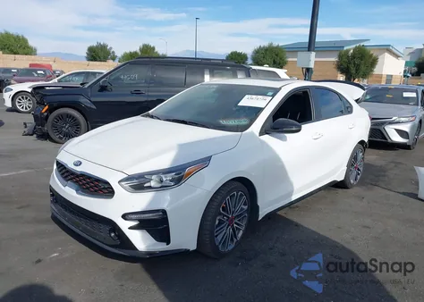 2021 Kia Forte Gt Manual z USA, uszkodzony, nr VIN 3KPF44AC9ME318338